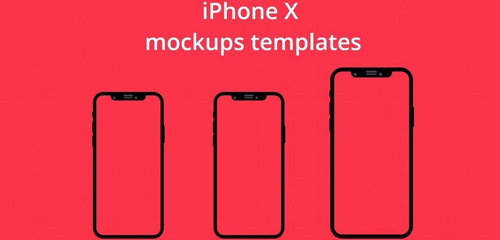 FREE XD iPhone X mockups