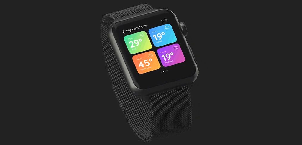Smart Watch XD Location Screen